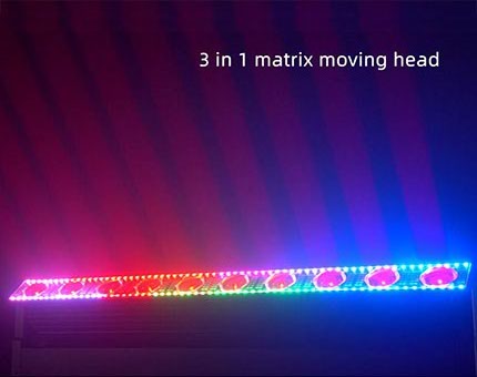 10x40w RGBWA 3in1 Матрица движущийся бар (луч, строб, свет полоса) 